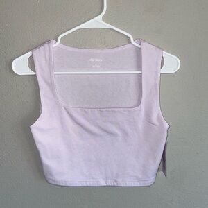 Wild Fable Light Purple Crop Top